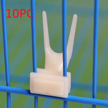 Clip-On Fruit Holder Forks for Bird Cages
