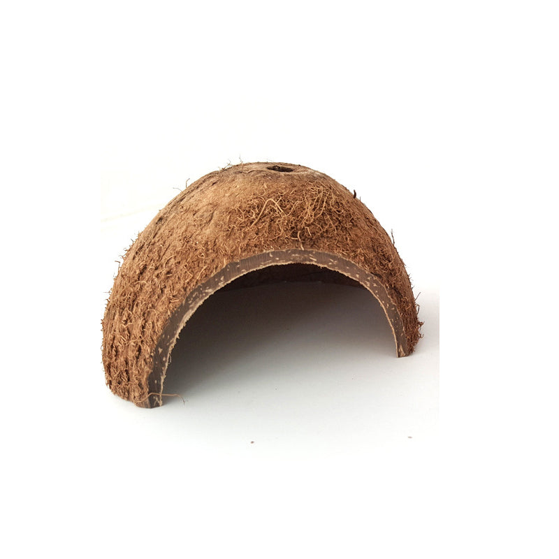 Natural Coconut Shell Caves — 2 Pack