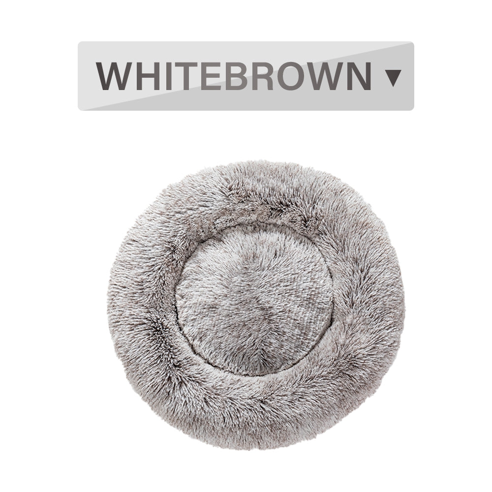 Fluffy Calming Donut Bed