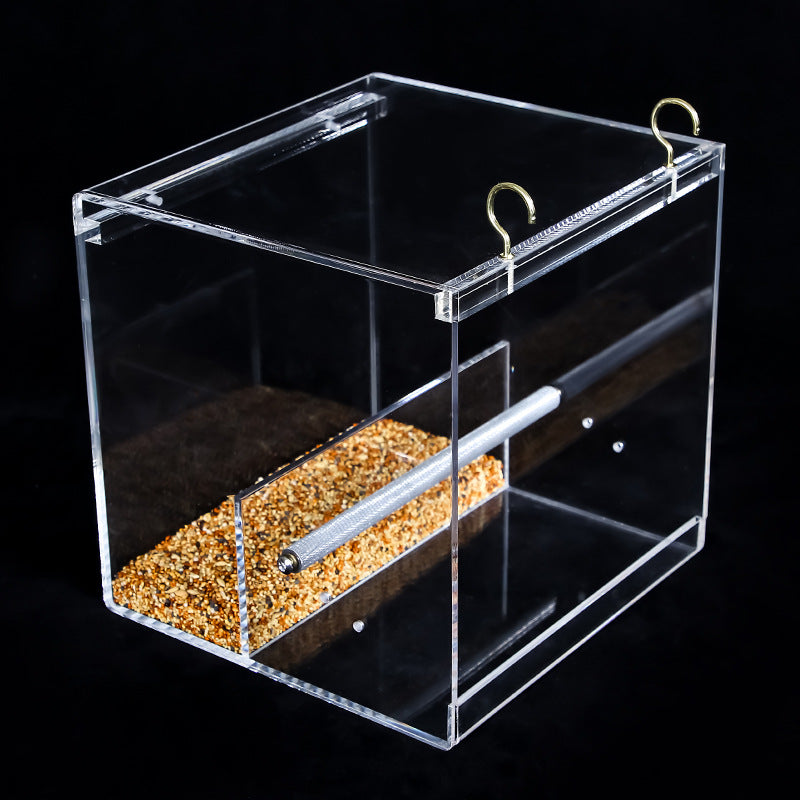 Feeder perch and hooks