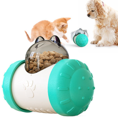 Treat-Dispensing Tumbler Toy – Blue