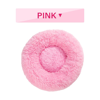 Fluffy Calming Donut Bed