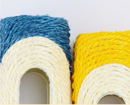 Sisal Roller Cat Toy with 3 Balls