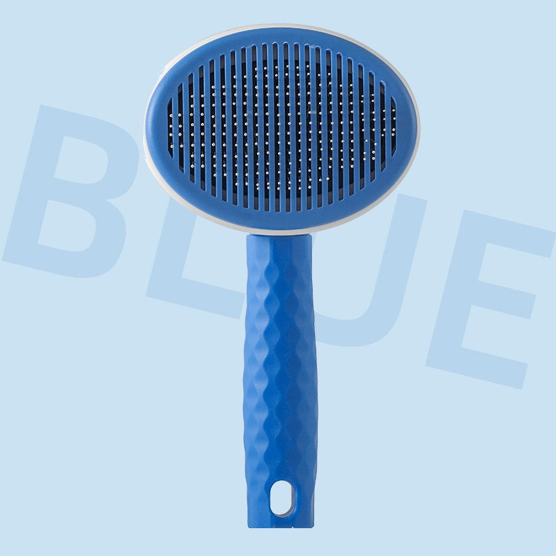 Slicker brush, blue