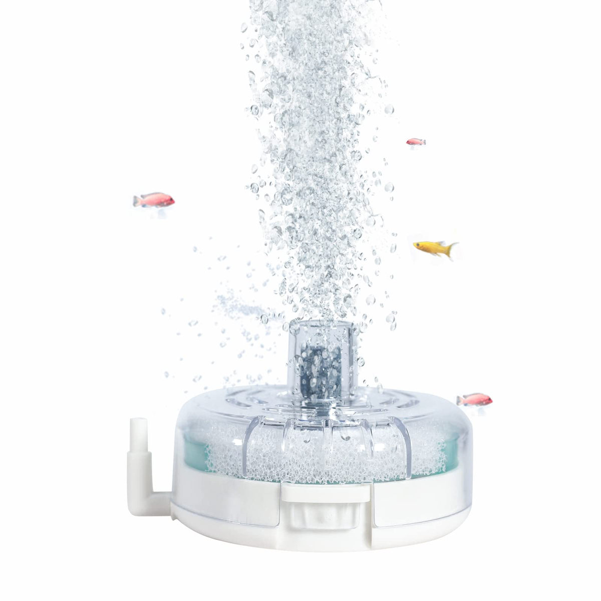 Air-Driven Mini Sponge Filter for Small Tanks