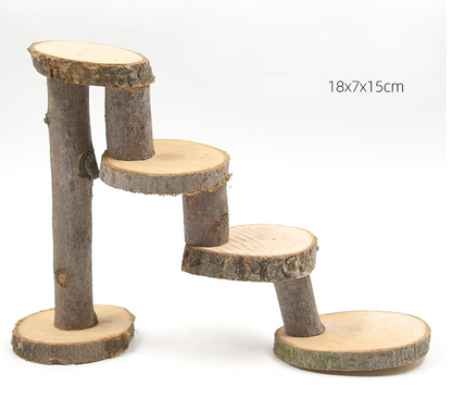 Apple-Wood Climbing Stand for Hamsters