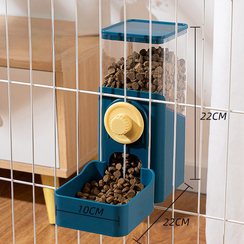 Hanging Gravity Food or Water Dispenser for Small Pets