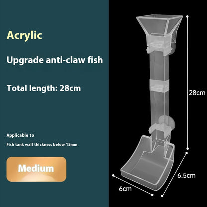 Acrylic Target-Feeding Tube for Shrimp & Bottom Feeders