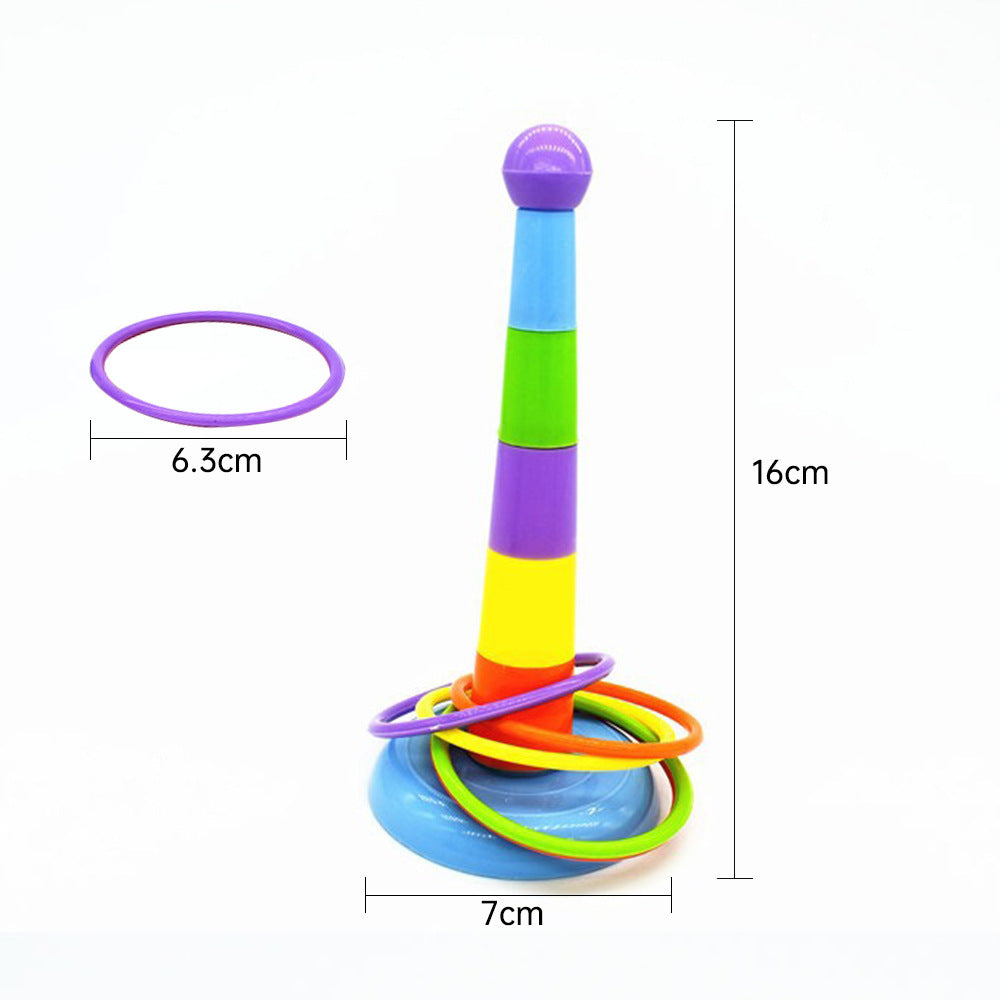 Ring-Stacking Training Toy for Parrots