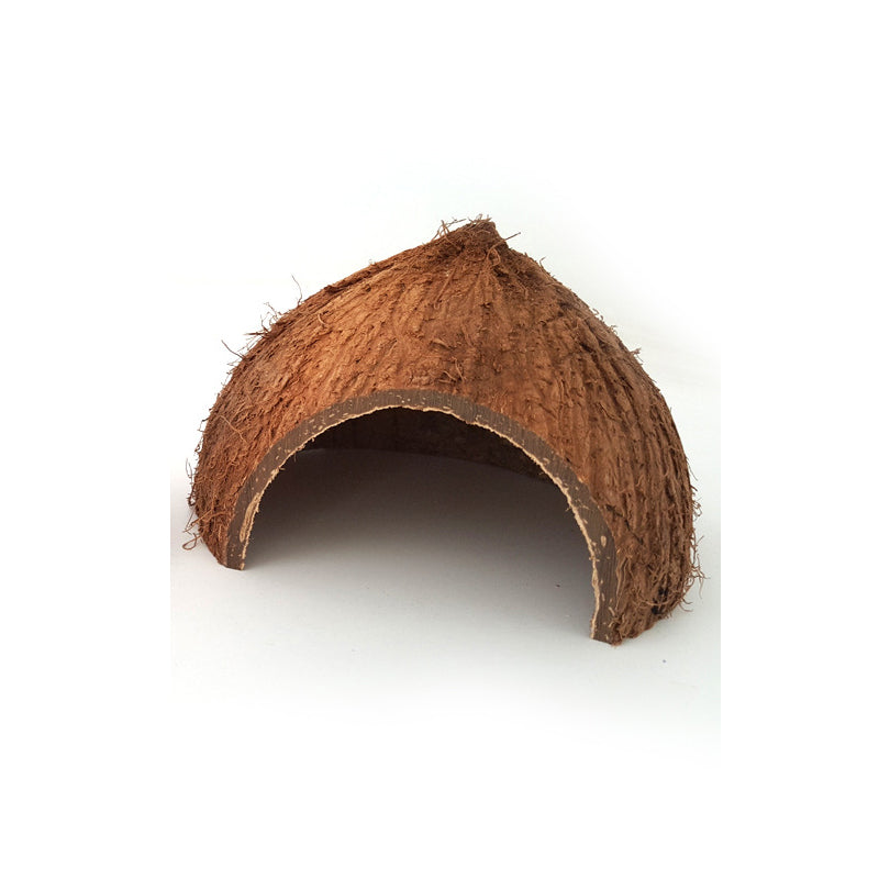 Natural Coconut Shell Caves — 2 Pack