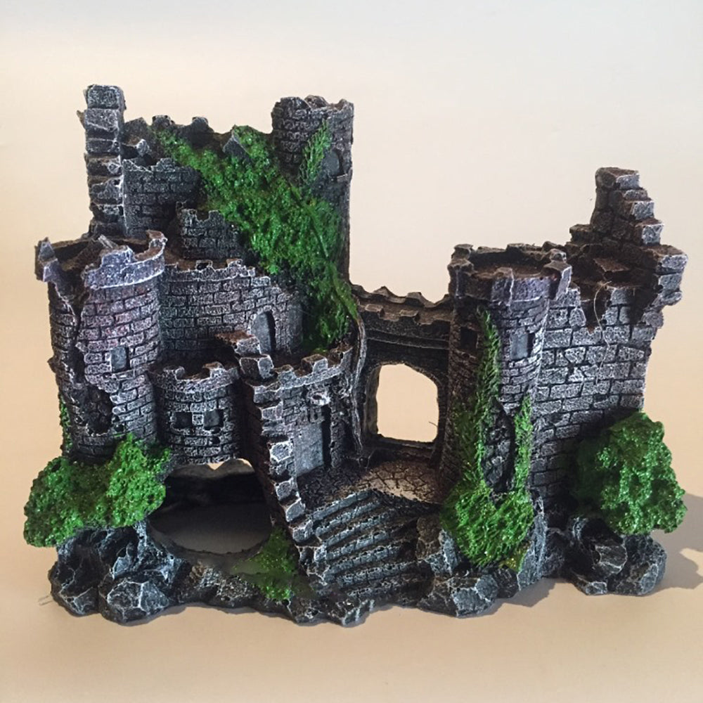 Aquarium castle decoration