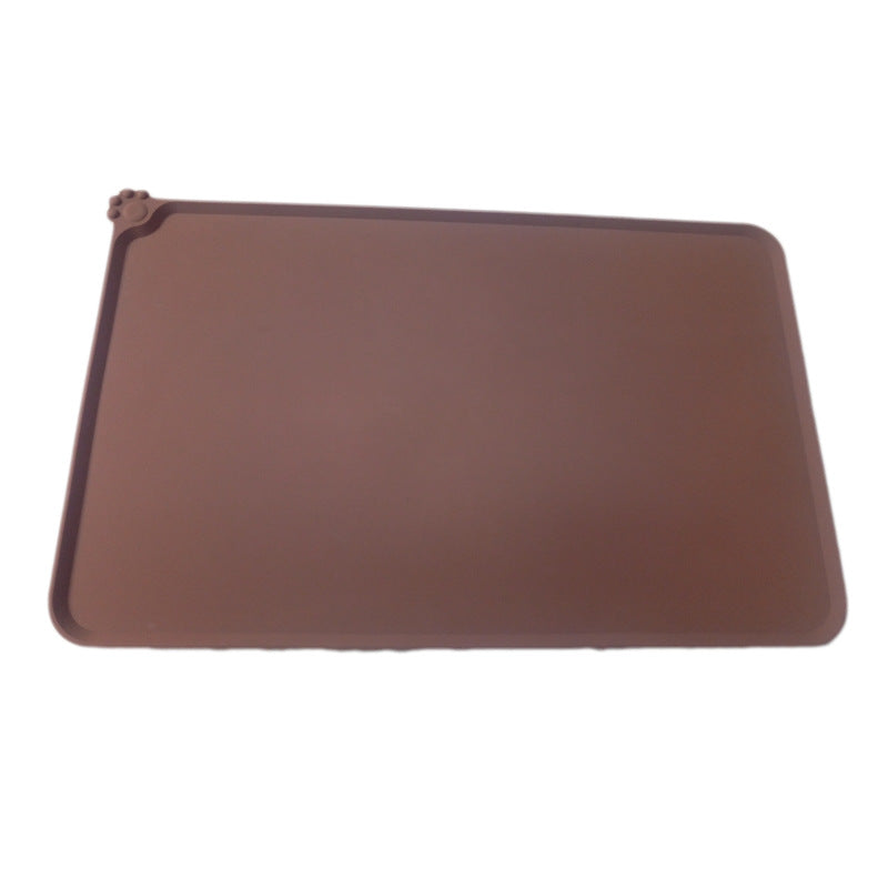 Silicone Pet Food Mat — Waterproof & Non-Slip