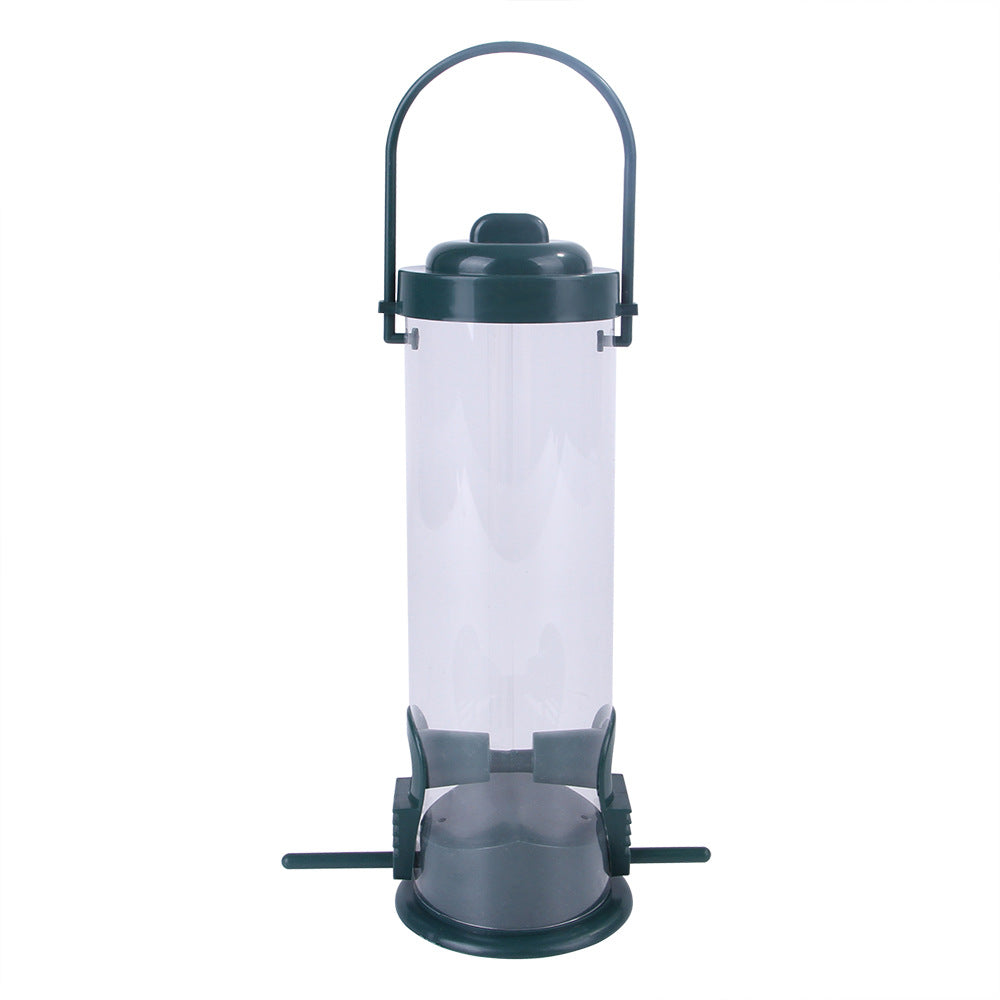 Empty tube feeder