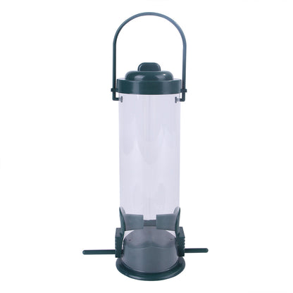 Empty tube feeder