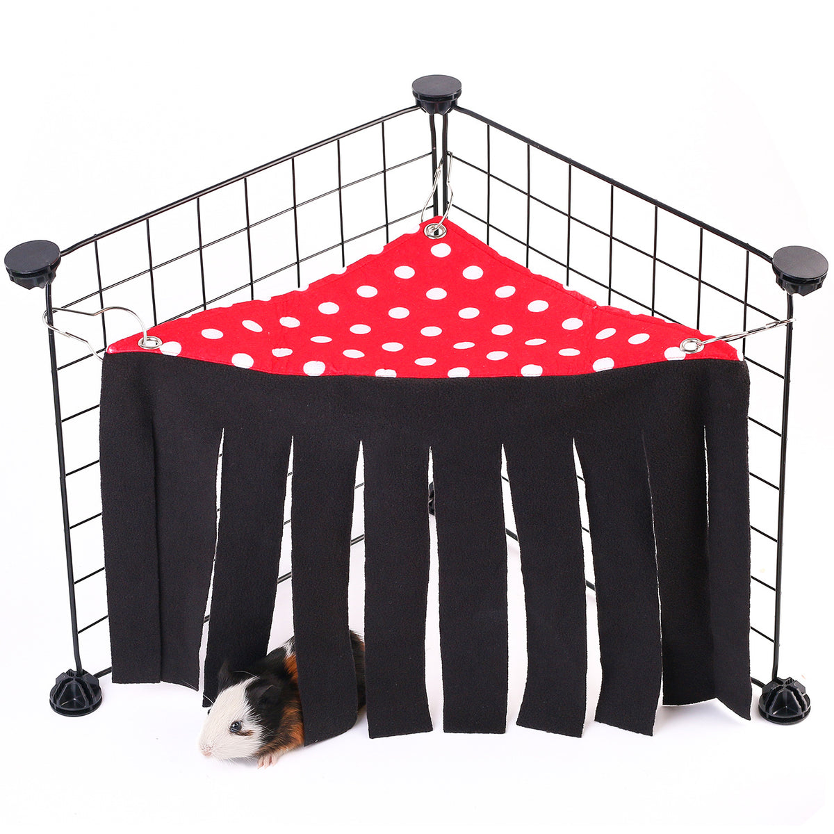 Fringe Corner Hideout for Guinea Pigs