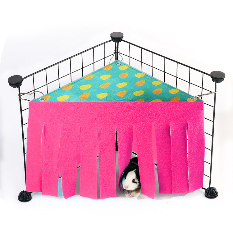 Fringe Corner Hideout for Guinea Pigs