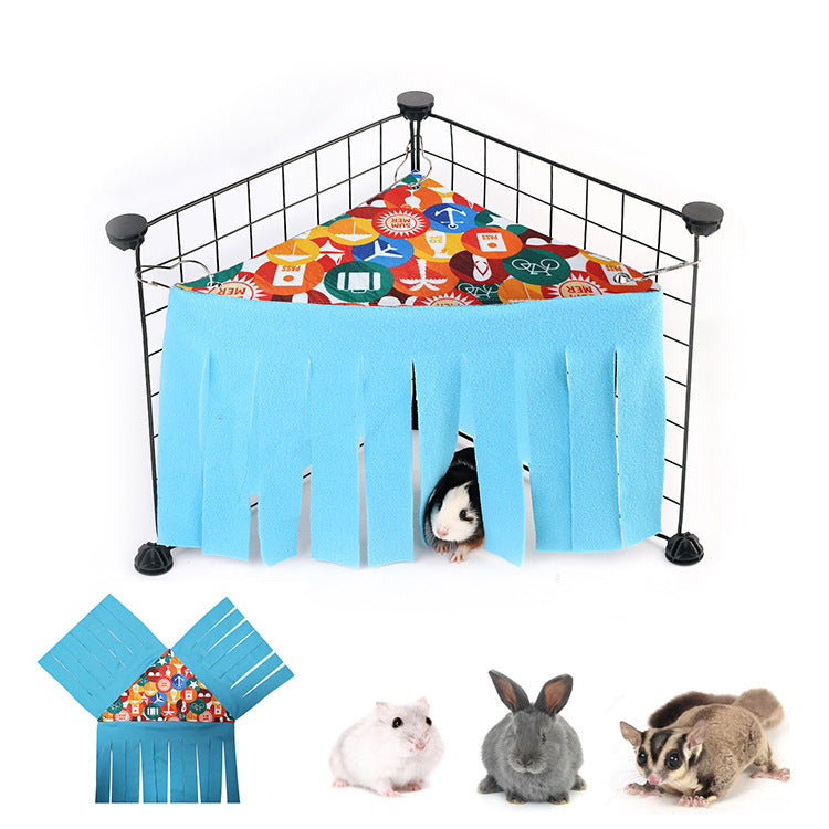 Fringe Corner Hideout for Guinea Pigs