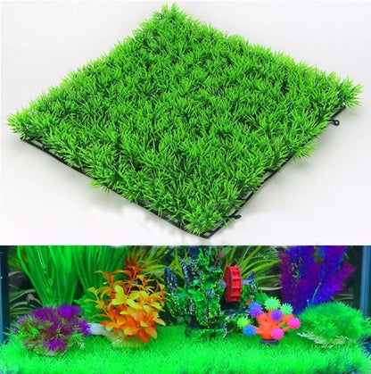 Artificial Grass Carpet for Aquariums — 25 × 25 cm