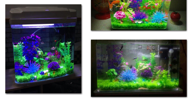 Artificial Grass Carpet for Aquariums — 25 × 25 cm