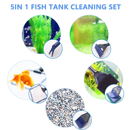 5-in-1 Aquarium Cleaning Kit