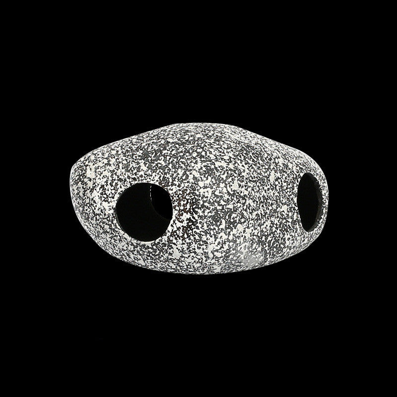 Ceramic Cichlid Stone Cave — 3 Sizes