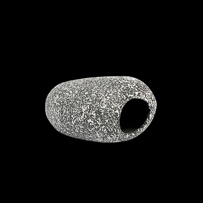 Ceramic Cichlid Stone Cave — 3 Sizes