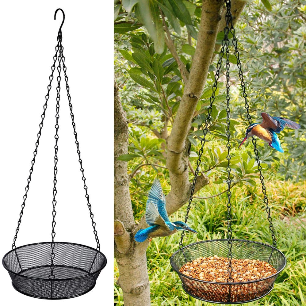 Hanging Platform Tray Bird Feeder