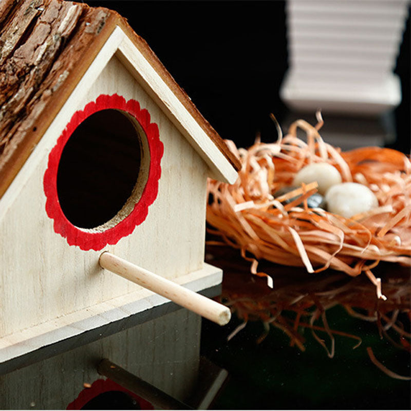 Bird house close-up