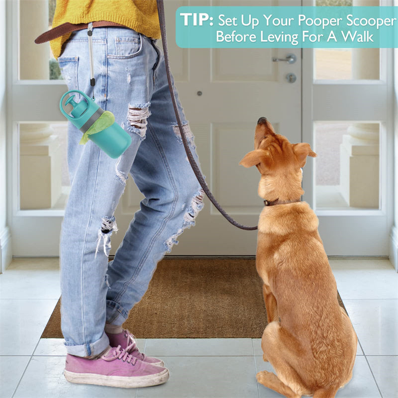 Claw Pooper Scooper with Bag Holder