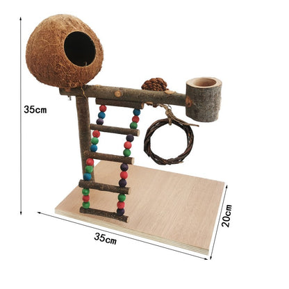 Tabletop Bird Play Stand — 3 Styles