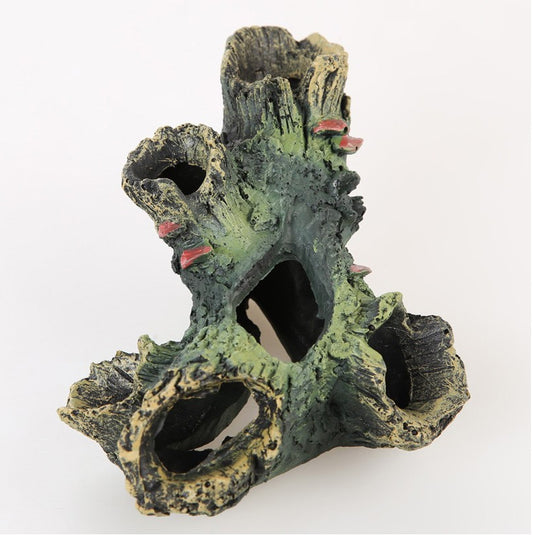Resin driftwood aquarium decoration