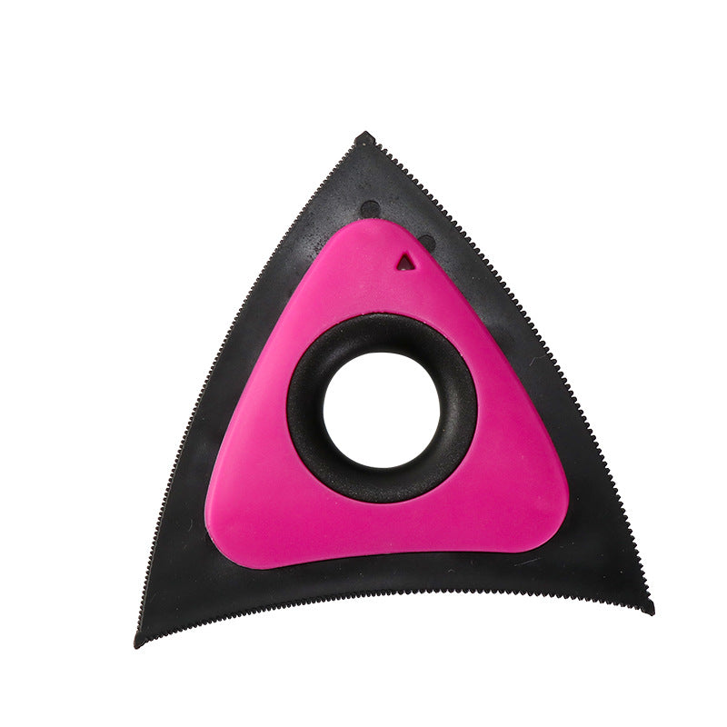 Triangle Pet Hair Scraper for Carpets