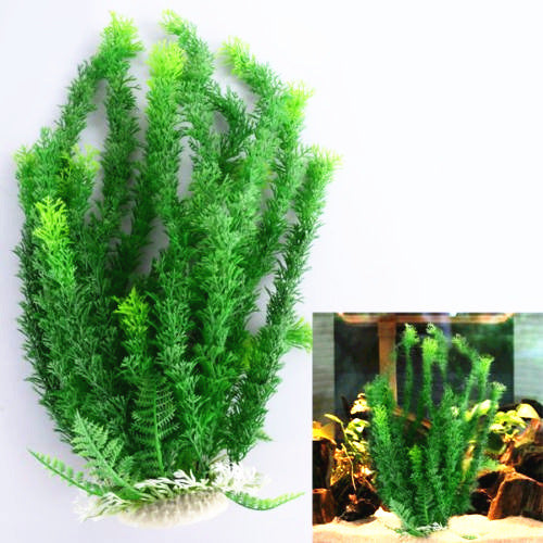 Tall Artificial Aquarium Plant — 45–49 cm