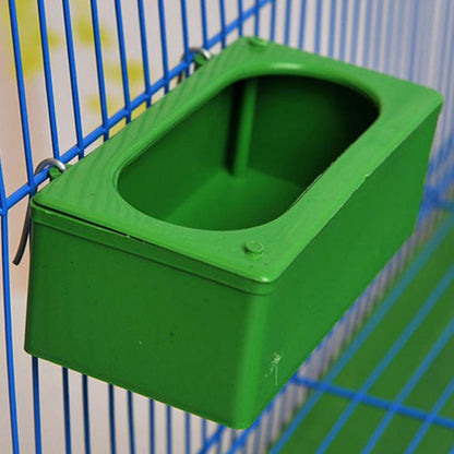 Hanging Bird Food & Water Trough