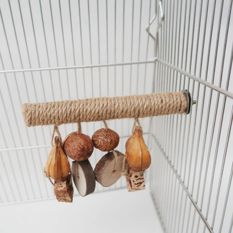 Jute Rope Perch with Natural Chews