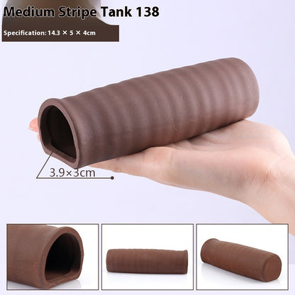 Clay Shrimp Tubes & Pleco Caves