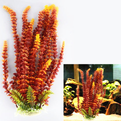 Tall Artificial Aquarium Plant — 45–49 cm