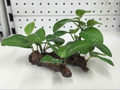 Small Artificial Aquarium Plants — 3 Styles