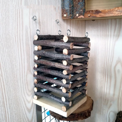 Hay rack hanging