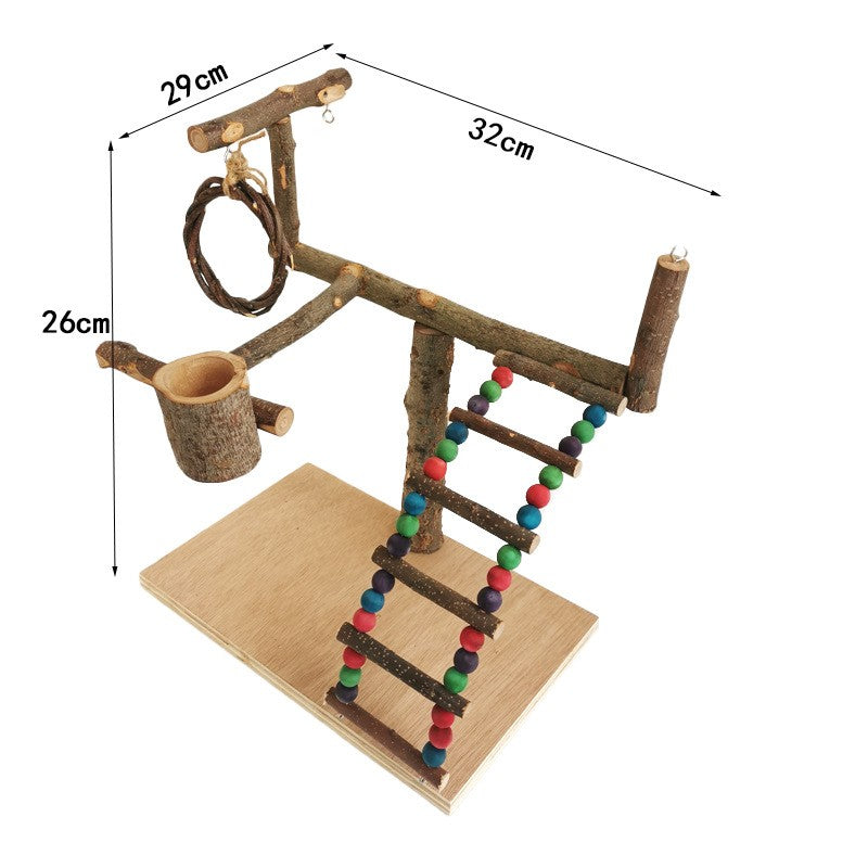 Tabletop Bird Play Stand — 3 Styles