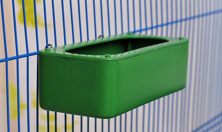 Hanging Bird Food & Water Trough