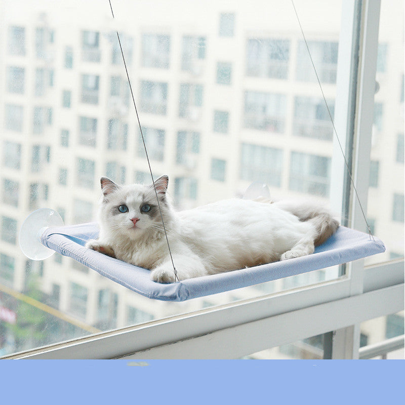 Window hammock blue