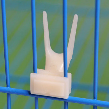 Clip-On Fruit Holder Forks for Bird Cages