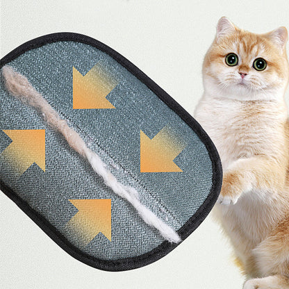 Grooming glove detail