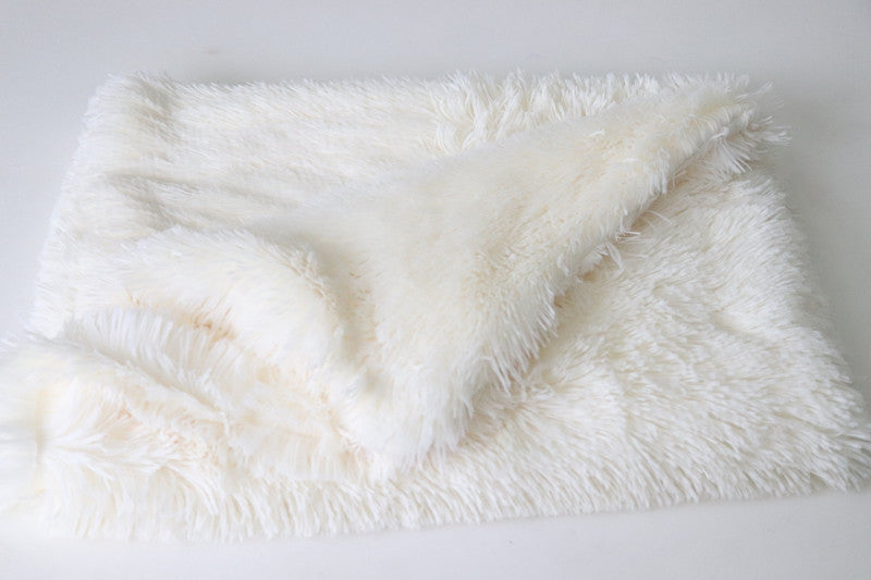 Fluffy Faux-Fur Pet Blanket