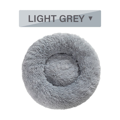 Fluffy Calming Donut Bed