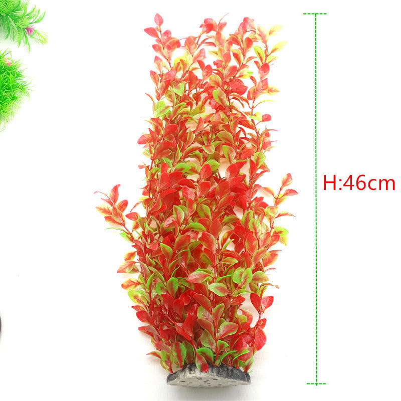 Tall Artificial Aquarium Plant — 45–49 cm
