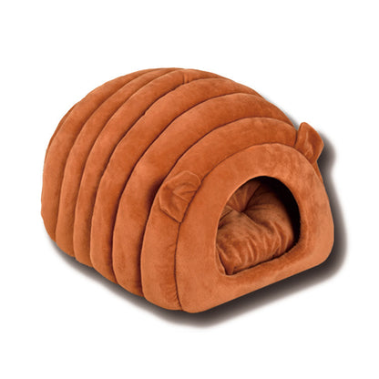 Warm Plush Cat Cave Bed