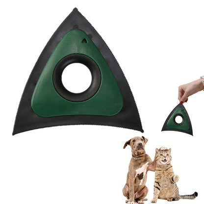 Triangle Pet Hair Scraper for Carpets