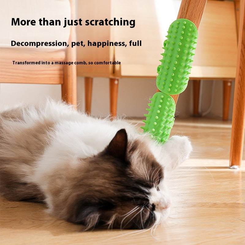 Self-Grooming Rub Brush for Cats